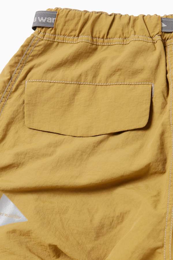 and wander NY Taffeta Hiker 2Way Pants