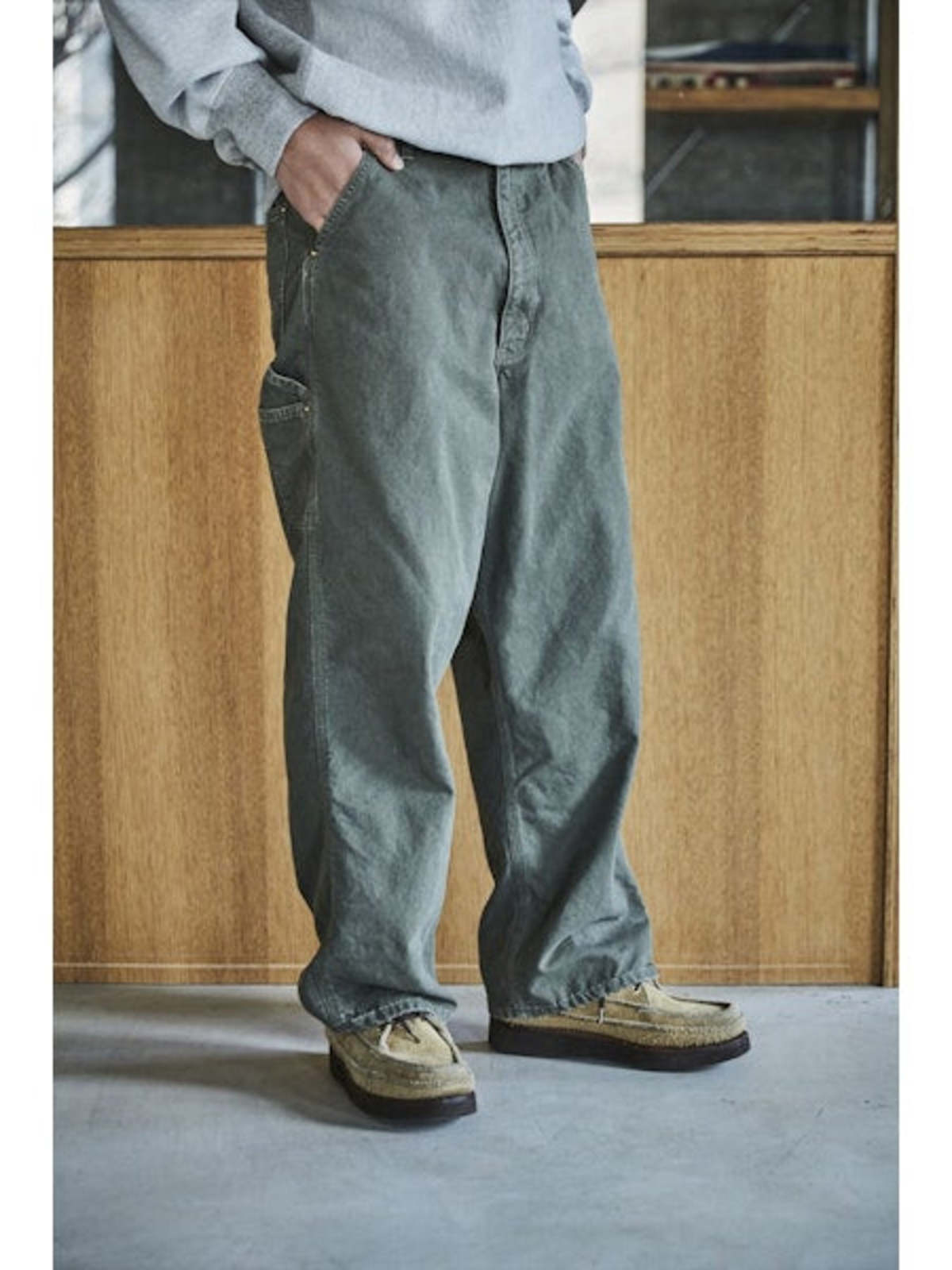 Orslow Dad's Fit Oxford Painter Pants - Image 4 of 19