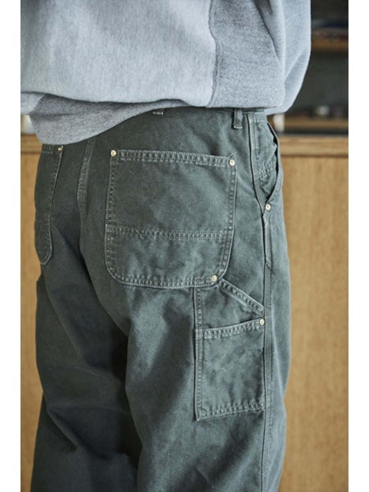 Orslow Dad's Fit Oxford Painter Pants - Image 8 of 19