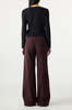 AMO DENIM Frida Trouser - Aubergine - Thumbnail 3