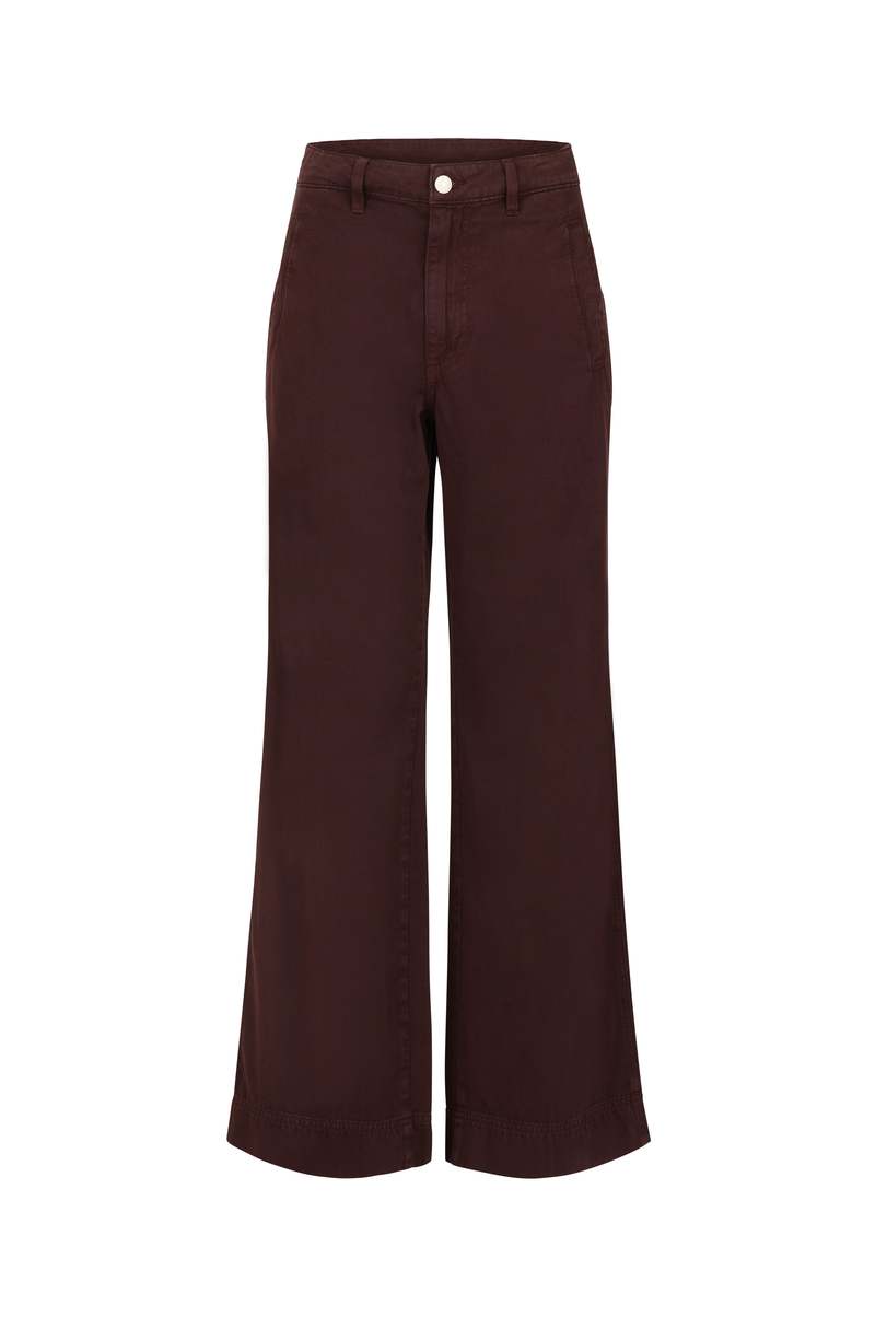 AMO DENIM Frida Trouser - Aubergine