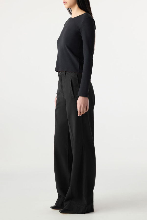 AMO Denim Frida Trouser - Vintage Black