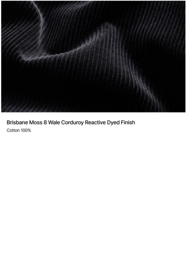 Pottery Corduroy One Pleated Wide Pants