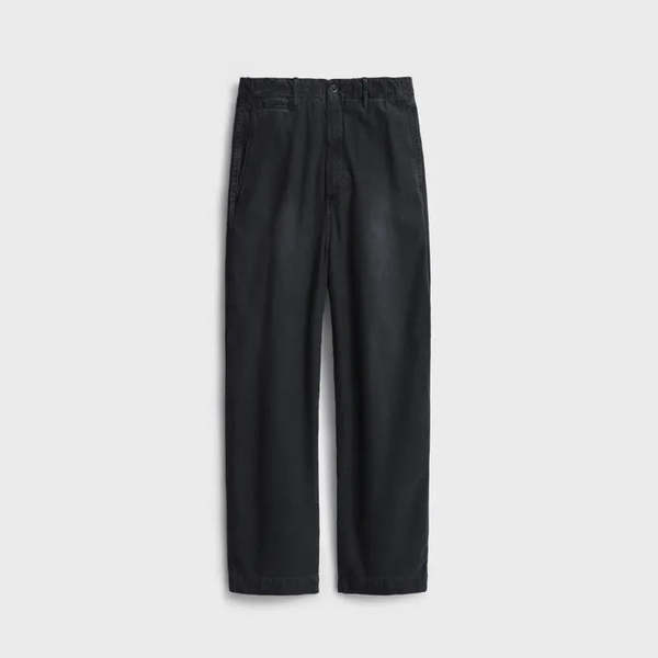 Pottery Light Moleskin Loosed Tapered Pants