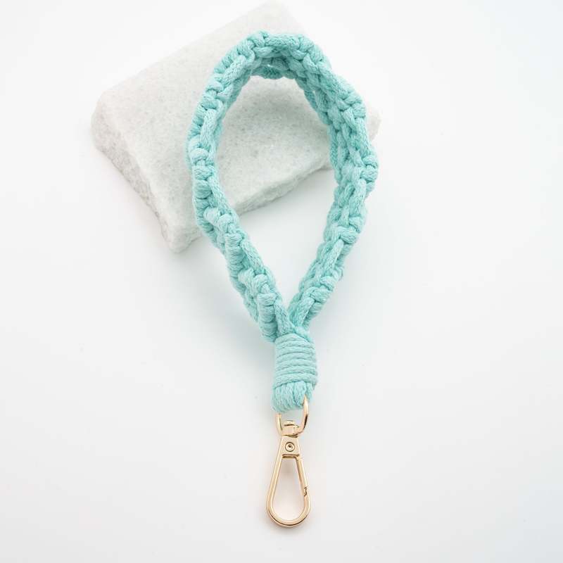 Starfish Project Fresh Mint Macram Wrist Strap