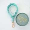 Starfish Project Fresh Mint Macramé Wrist Strap - Thumbnail 5