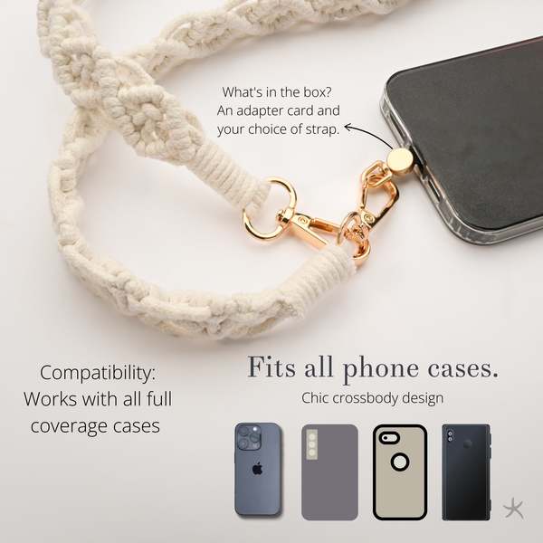 Starfish Project Wear Hope Macram Crossbody Strap