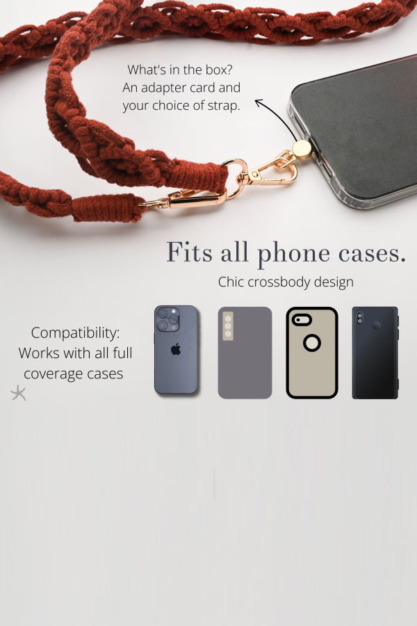 Starfish Project Wear Hope Macramé Crossbody Strap