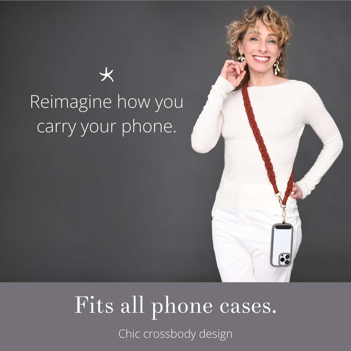 Starfish Project Wear Hope Macramé Crossbody Strap - Image 2 of 9