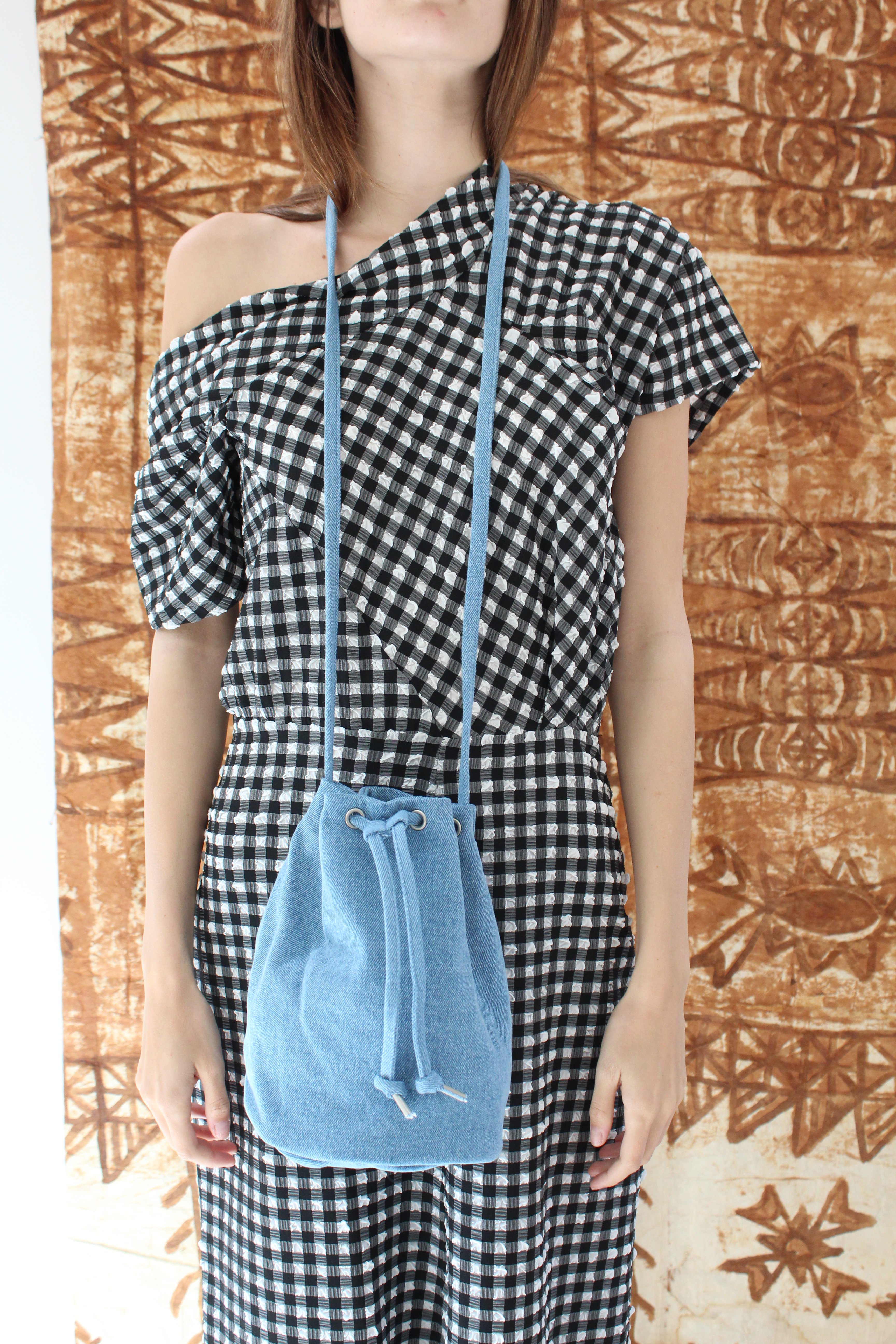 baggu drawstring bucket bag