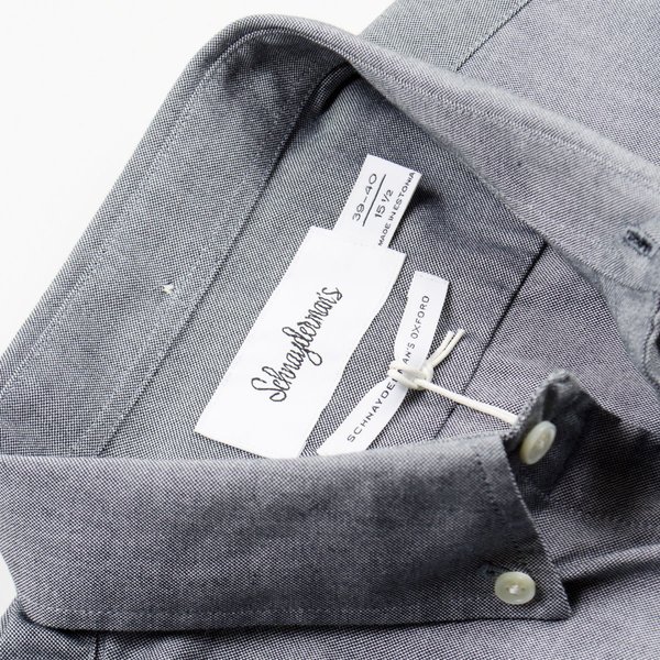 Schnayderman's Oxford Shirt Summer One - Black