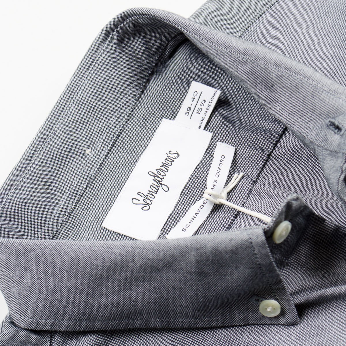 Schnayderman's Oxford Shirt Summer One - Black - Image 7 of 7