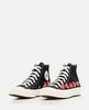Comme des Garçons PLAY x Converse High-Top Sneakers - Black - Thumbnail 2