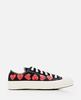 Comme des Garçons PLAY x Converse Low-Top Sneakers - Black - Thumbnail 1