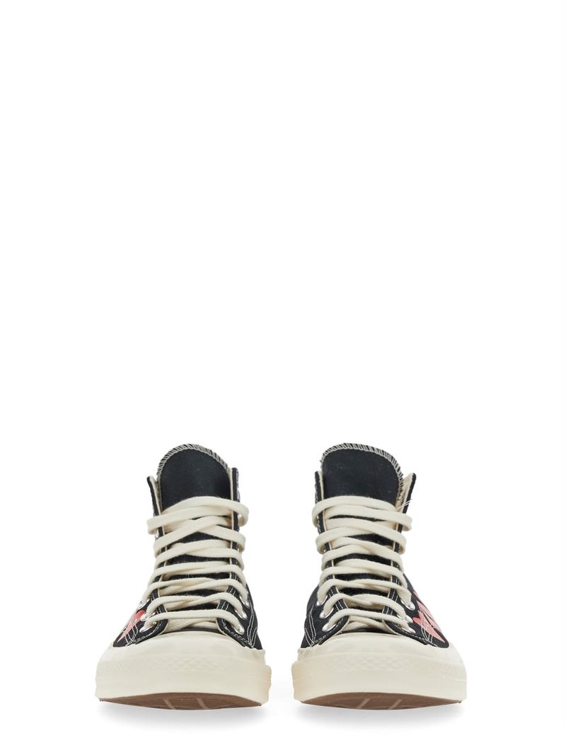 Comme des Garons PLAY Chuck 70 Sneaker - Black