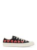 Comme des Garçons PLAY Multi Heart Sneaker - Black - Thumbnail 1