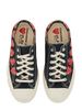 Comme des Garçons PLAY Multi Heart Sneaker - Black - Thumbnail 5