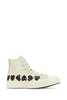 Comme des Garçons PLAY x Converse Canvas Sneakers - White - Thumbnail 2