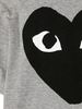 KIDS Comme des Garçons PLAY T-shirt Knit - Gray - Thumbnail 3