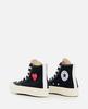 Comme des Garçons PLAY Converse High Sneakers - Black - Thumbnail 3
