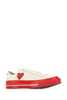 Comme des Garçons PLAY x Converse Canvas Sneakers - Ivory - Thumbnail 2