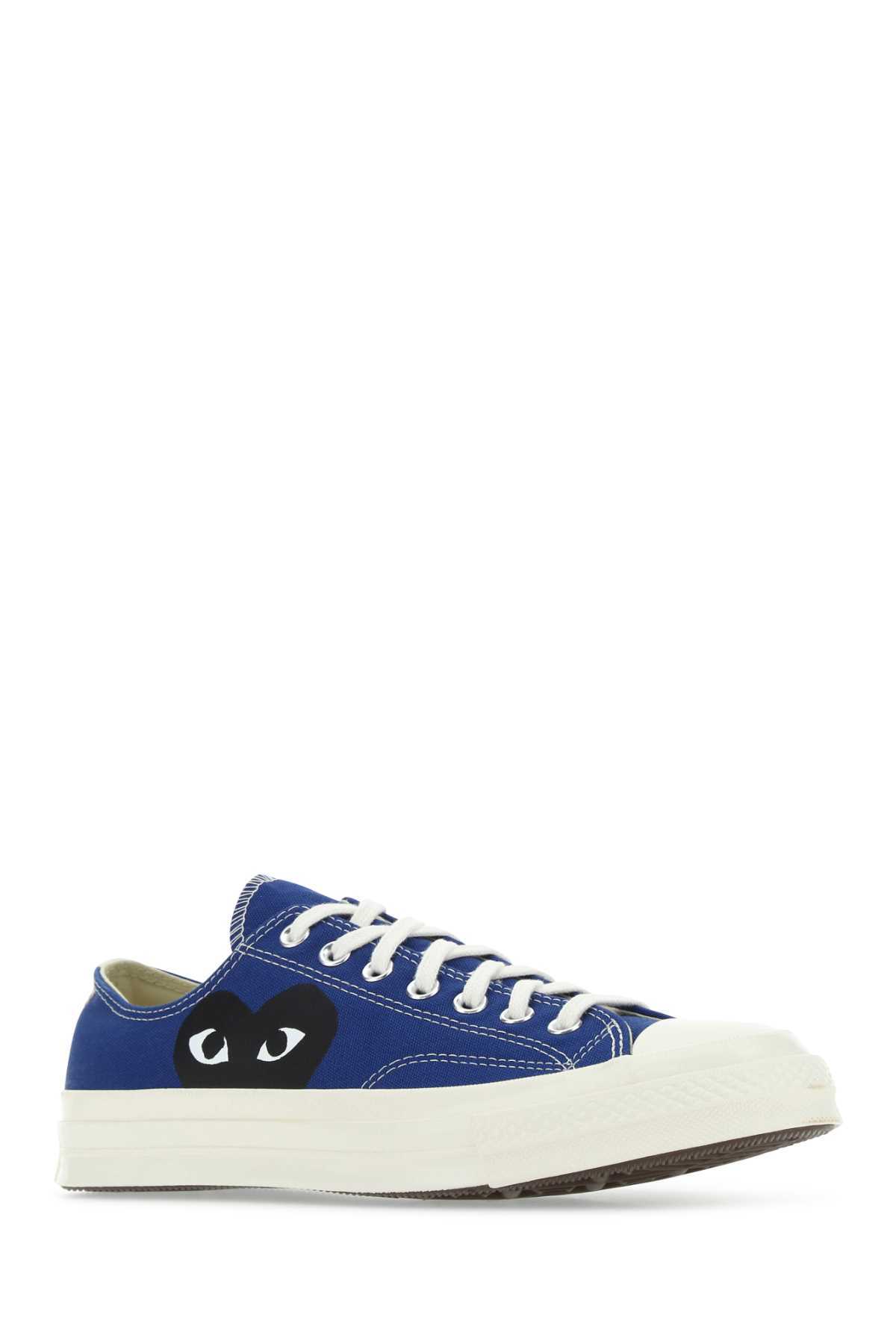 Comme des Garçons PLAY x Converse Sneakers - Blue - Image 2 of 2