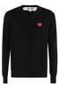Comme des Garçons PLAY Red Heart Sweater - Thumbnail 1
