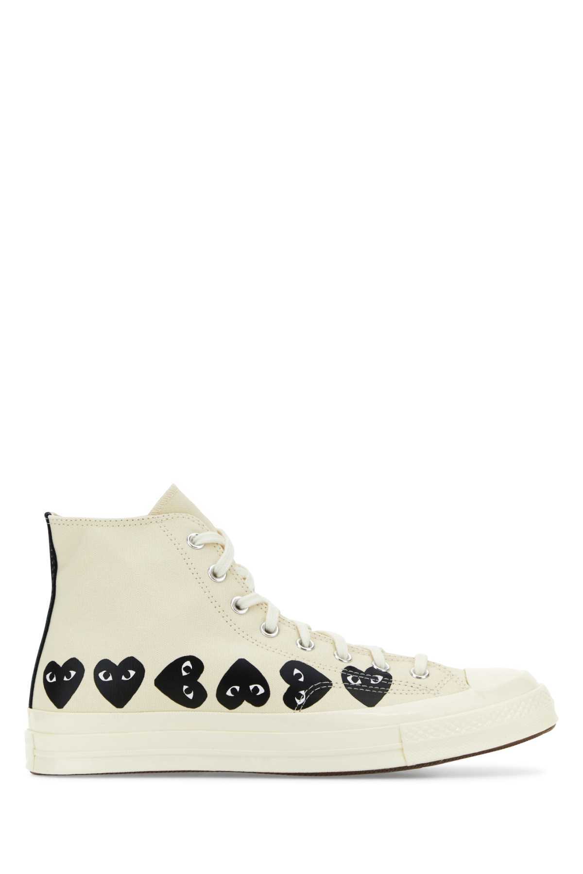 Comme des Garçons PLAY x Converse Sneakers - White - Image 1 of 2
