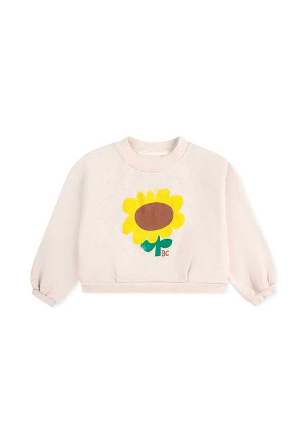 KIDS Bobo Choses Crop Sweatshirt - Ivory