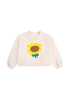 KIDS Bobo Choses Crop Sweatshirt - Ivory - Thumbnail 1