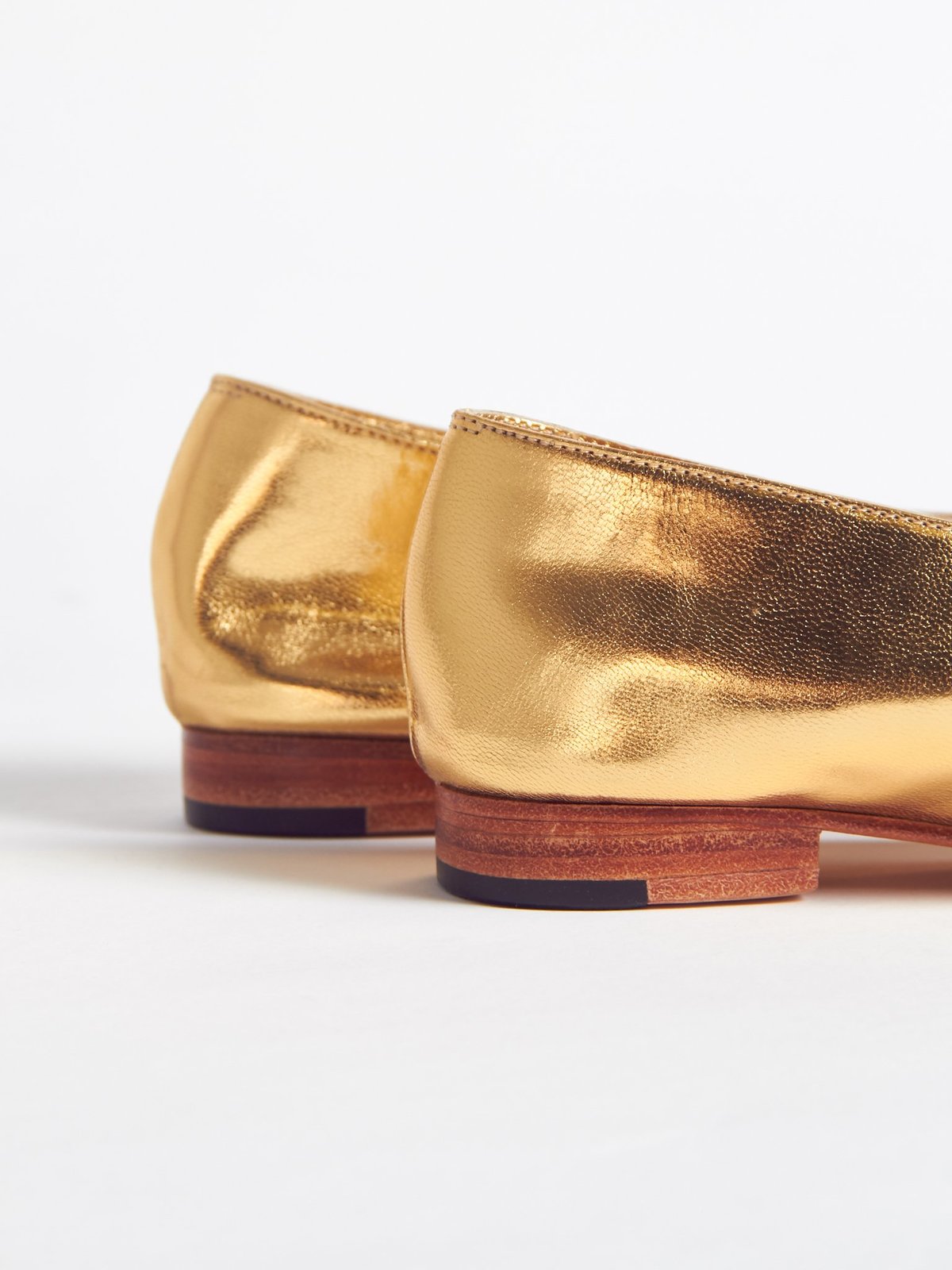 Martiniano Glove Shoe - Gold | Garmentory