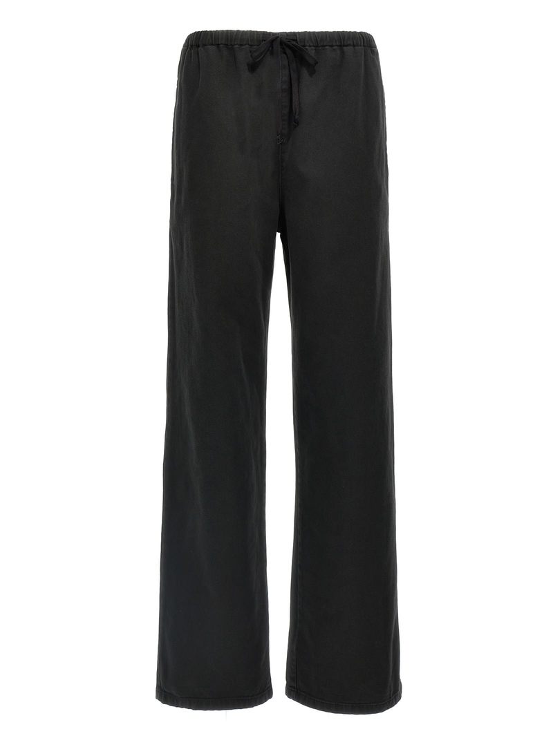 MM6 Maison Margiela Drawstring Pants - Black