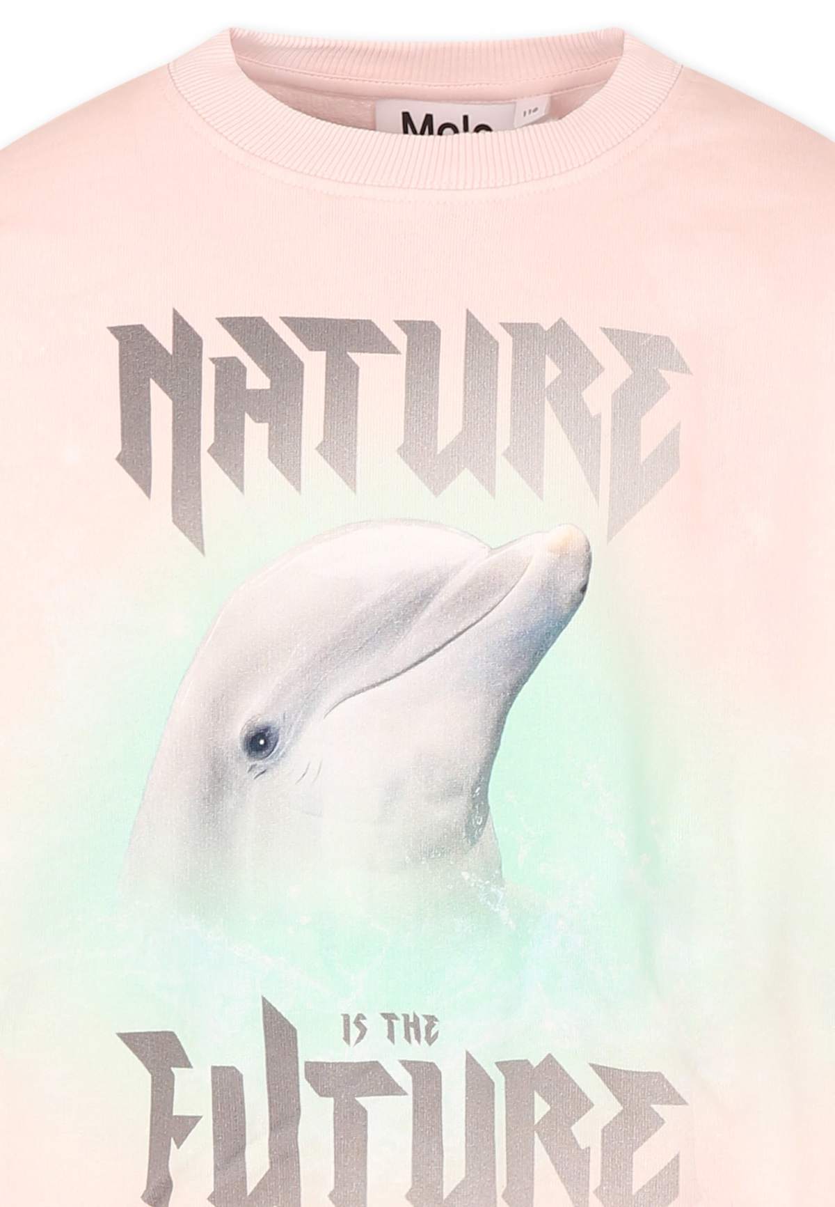 MOLO Dolphin Print Sweatshirt - Pink - Image 3 of 3