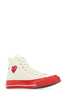 Comme des Garçons PLAY x Converse Canvas Sneakers - Ivory - Thumbnail 2
