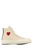Comme des Garçons PLAY x Converse Sneakers - Beige - Thumbnail 1