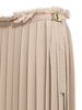 Ami Alexandre Mattiussi Pleated Skirt - Beige - Thumbnail 3