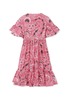 KIDS Etro Red Dress - Red - Thumbnail 2