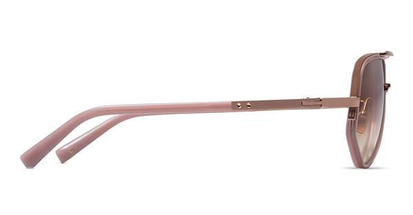 DITA Mach-X - Twilight Mauve / Rose Gold Sunglasses - Pink