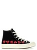 Comme des Garçons PLAY x Converse Sneakers - Black - Thumbnail 1