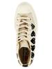 Comme des Garçons PLAY Play x Converse Sneakers - White/Black - Thumbnail 4