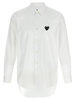 Comme des Garçons PLAY Black Heart Shirt - White - Thumbnail 1