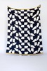 Sophie Home Ltd Deko Navy Throw Blanket - Thumbnail 3