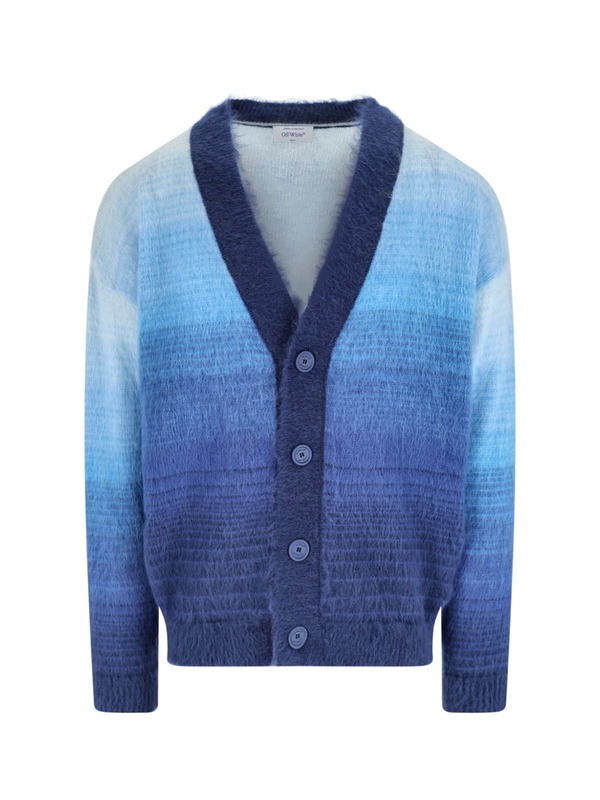 Off-White Arrow Cardigan - Blue