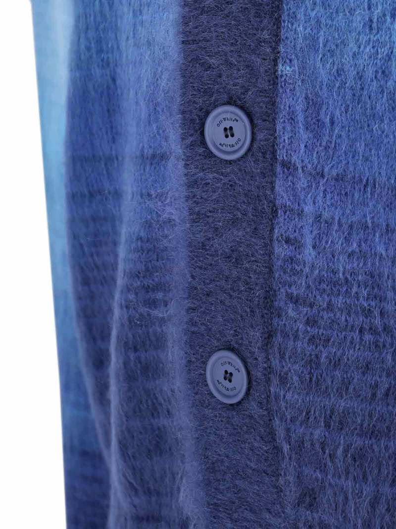 Off-White Arrow Cardigan - Blue