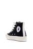 Comme des Garçons PLAY x Converse Hi-Top 70 Chuck Sneakers - Black - Thumbnail 3