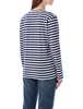 Comme des Garçons PLAY Striped T-shirt With Crystal Heart - Navy/White - Thumbnail 2