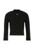 KIDS Off-White Turtleneck - Black - Thumbnail 1