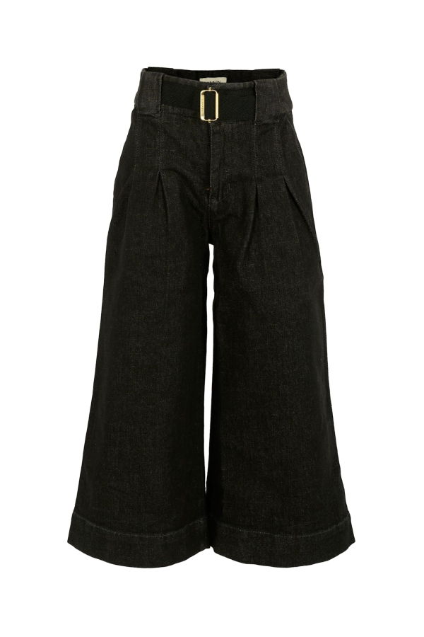 KIDS Lanvin Jeans With Logo - Black