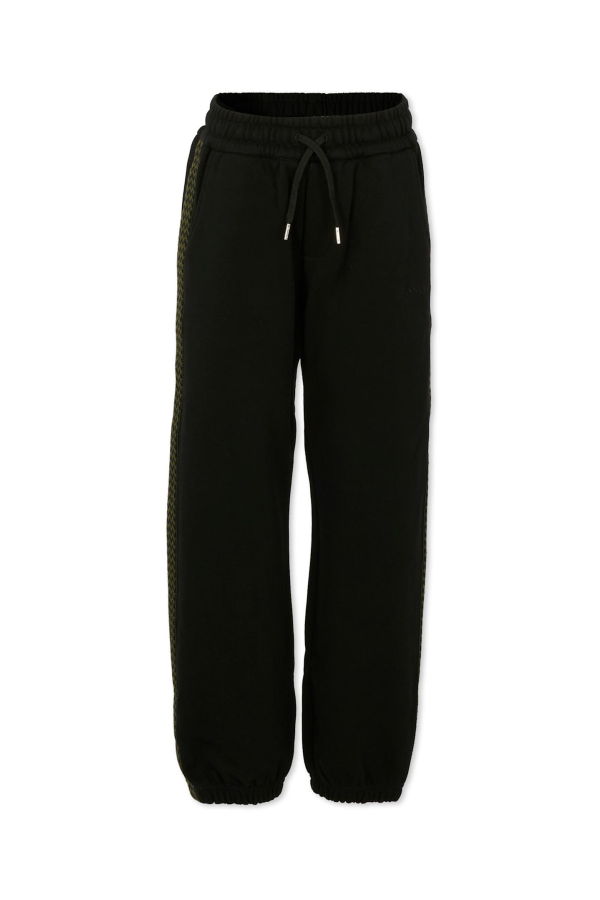 KIDS Lanvin Logo Trousers - Black