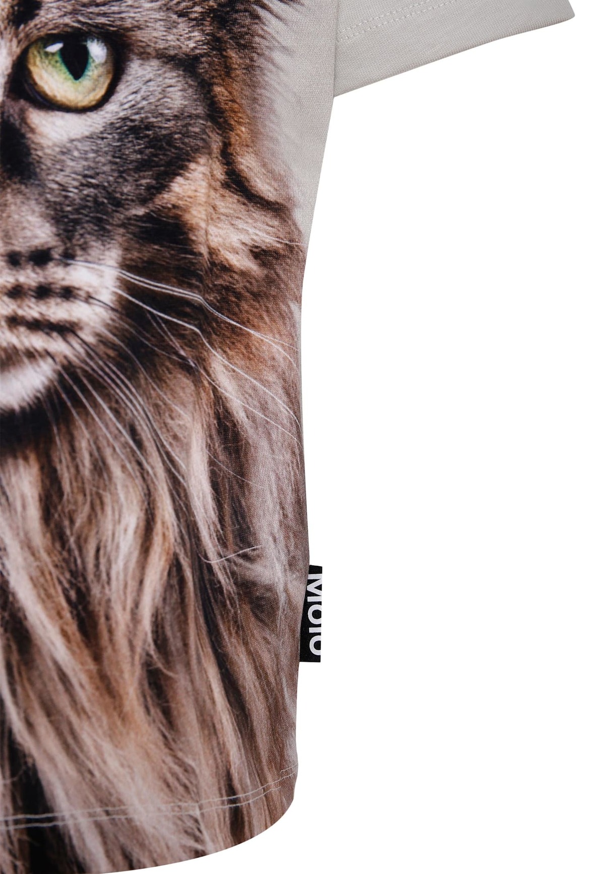 MOLO Cat T-shirt - Beige - Image 3 of 3